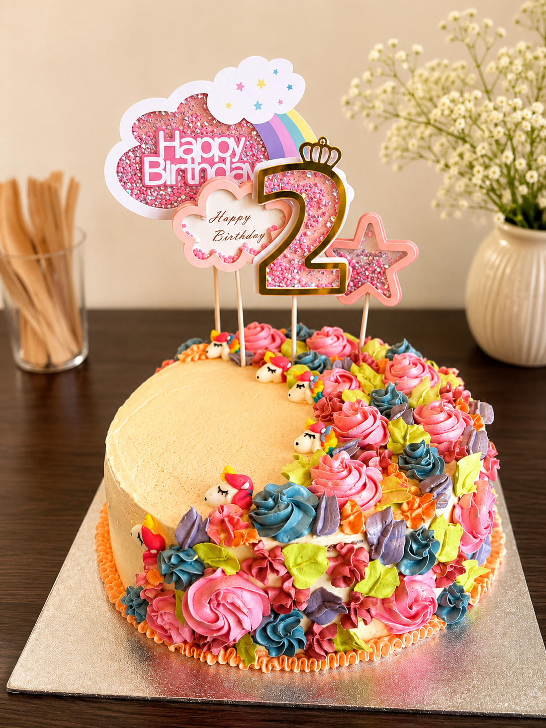 Two-year-old's cake